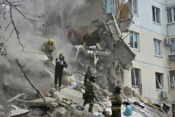 Sập một phần chung cư 10 tầng ở Nga do bị tập kích